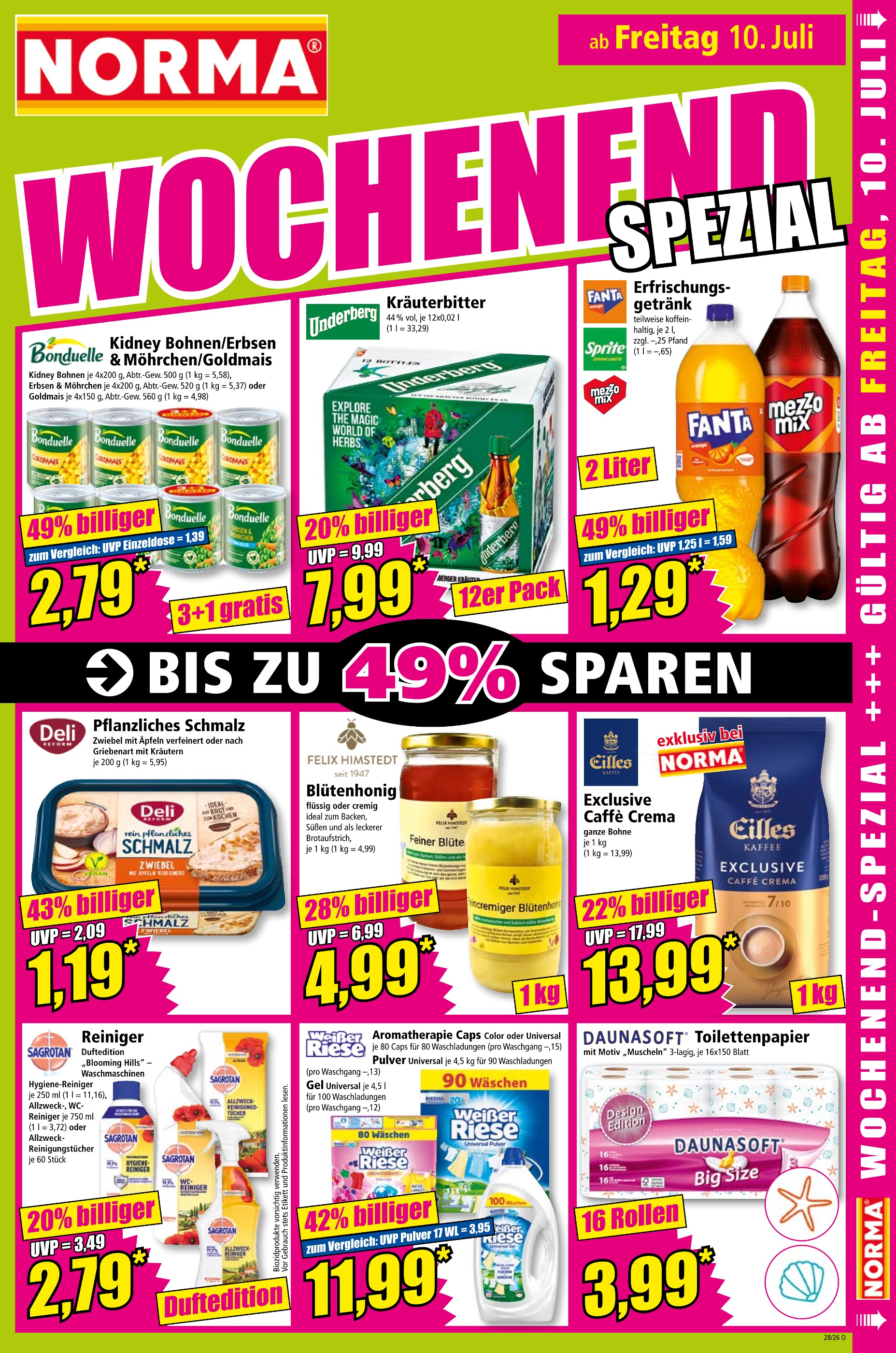 Wecker Angebot im aktuellen Norma Prospekt auf Seite 17